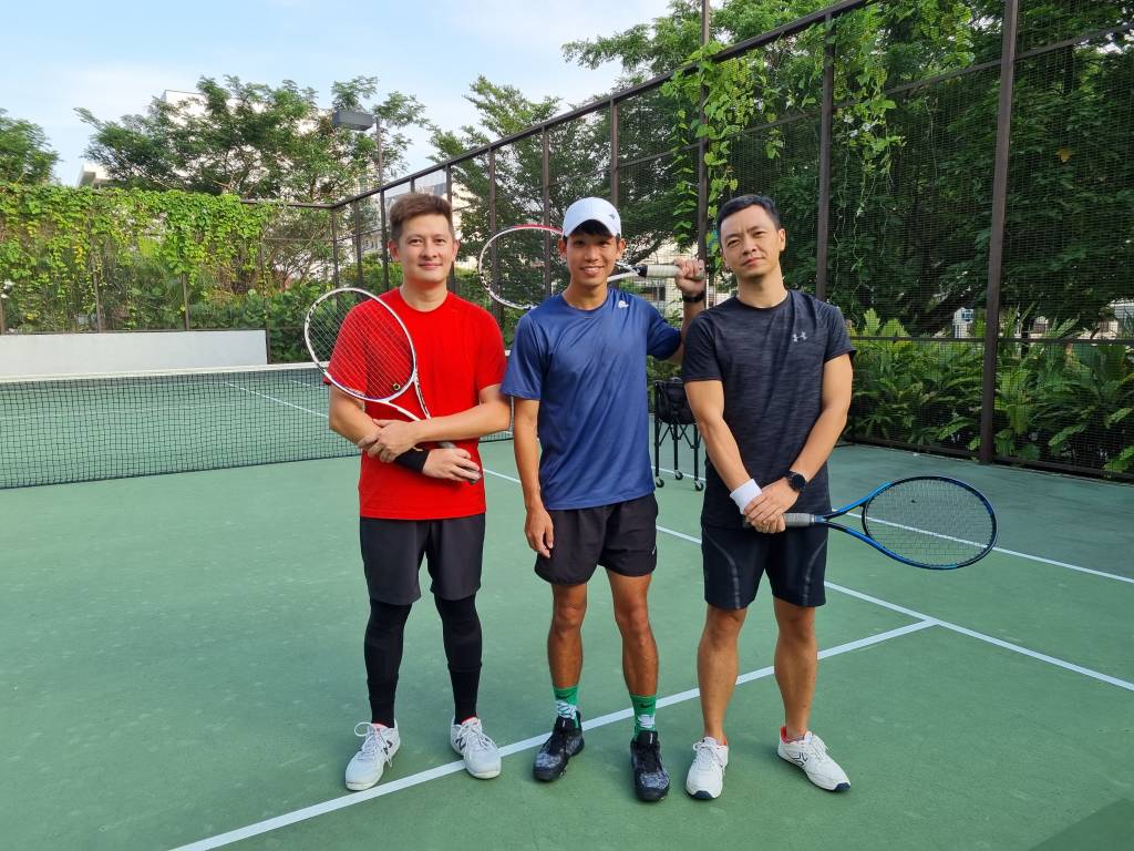 Pair Tennis Lessons Singapore