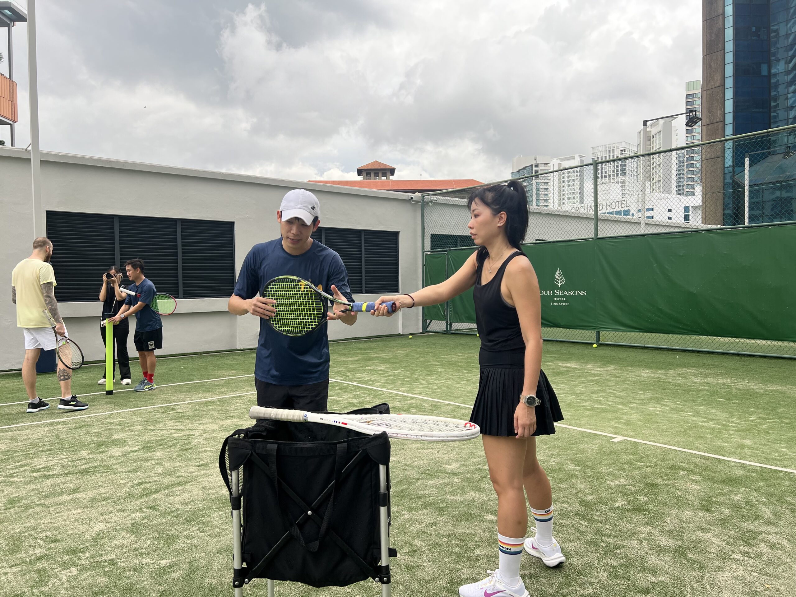 how to improve tennis forehand volley shots