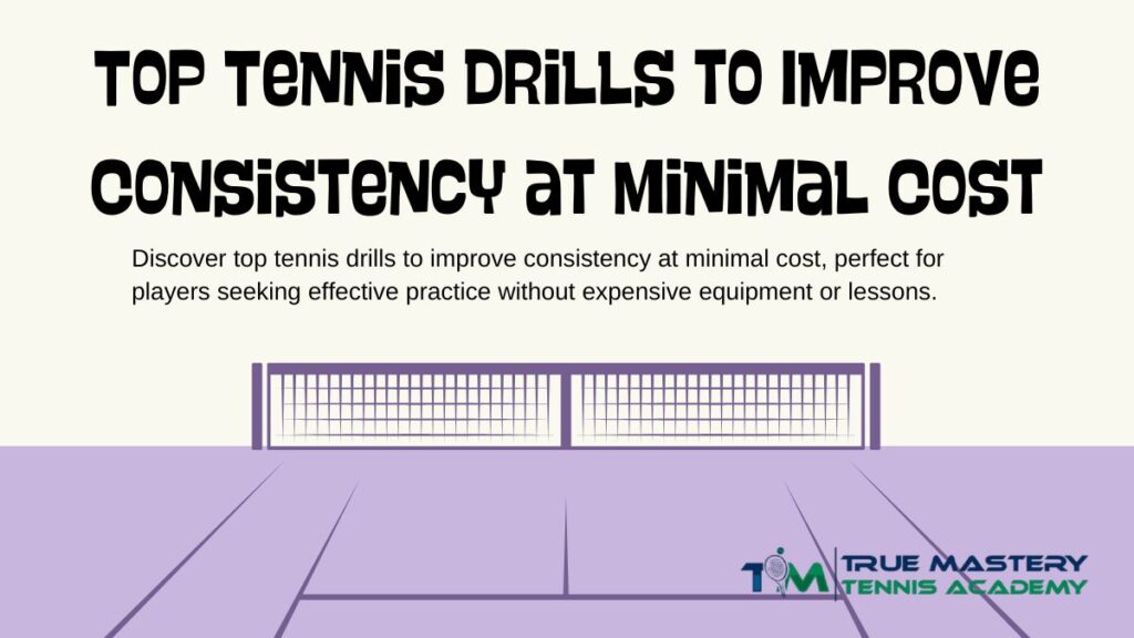 Top Tennis Drills to Improve Consistency at Minimal Cost