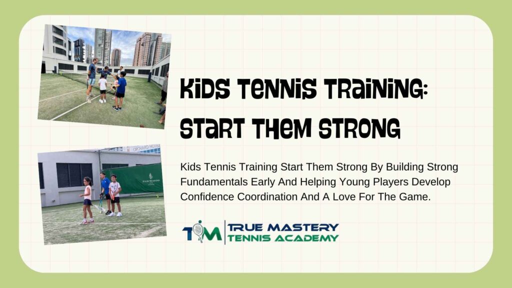 TM Tennis Academy | Private Tennis Lesson Kids Tennis Training