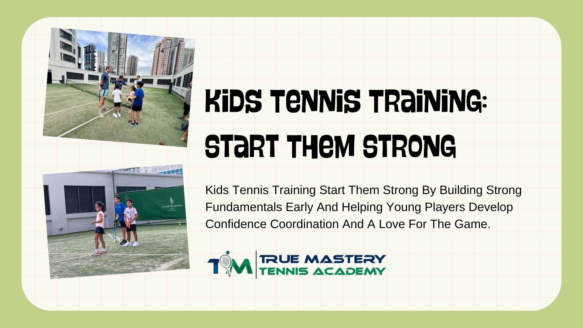 Kids Tennis Training