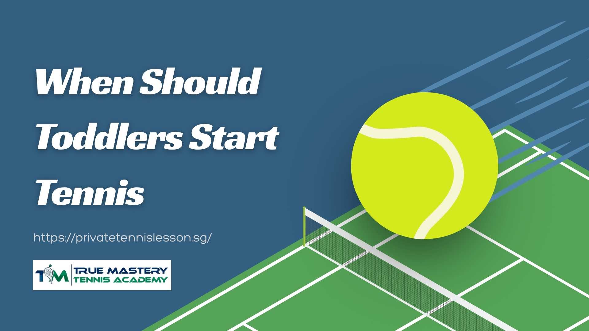When Should Toddlers Start Tennis