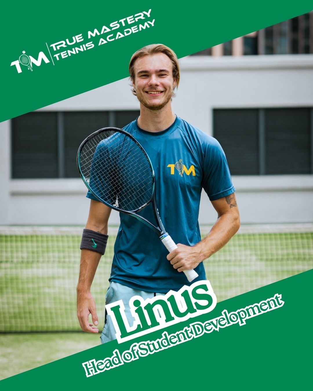 True Mastery Tennis Academy Singapore Linus
