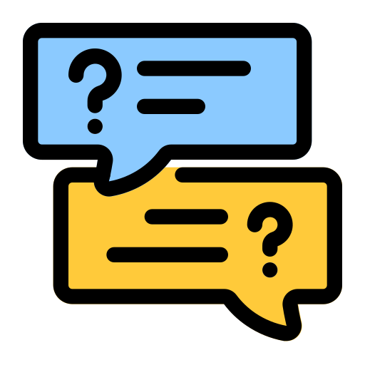TM Tennis lessons FAQ Frequently Asked Questions Icon
